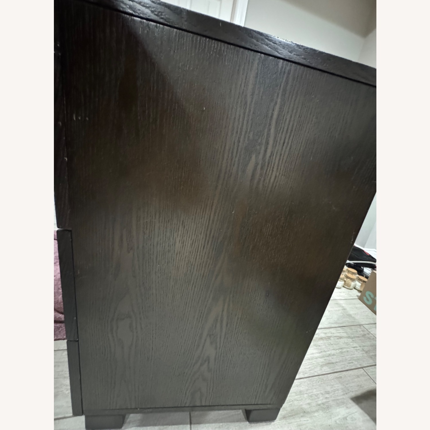 West Elm Square Cutout Chocolate 6 Drawer Dresser - image-8