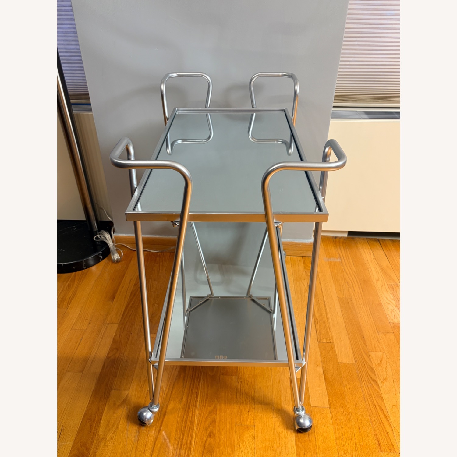 Silver Metal Bar Cart - image-3