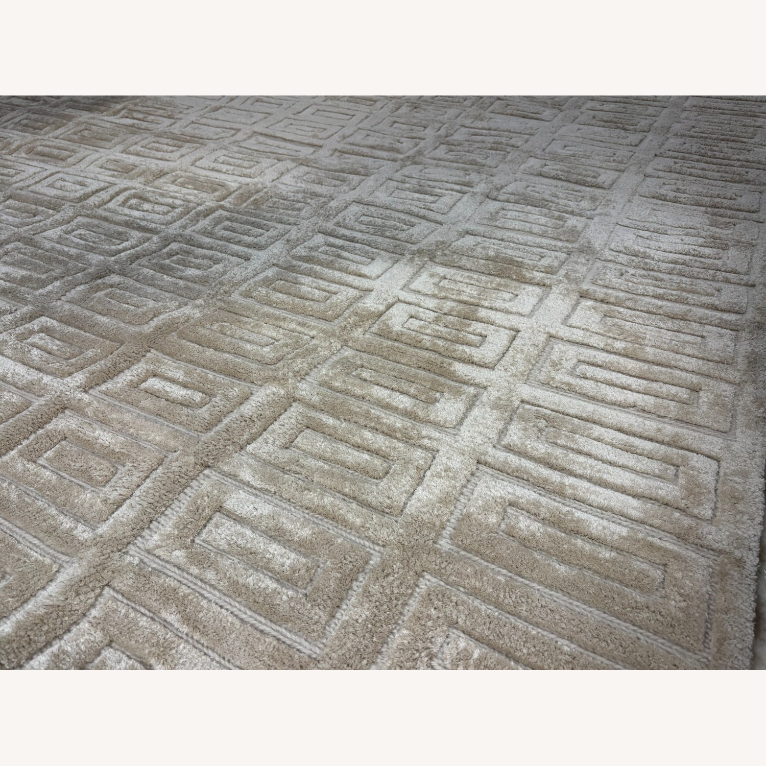 Restoration Hardware Rajouri Silk & Wool Rug – 9' × 12' Sand - image-24