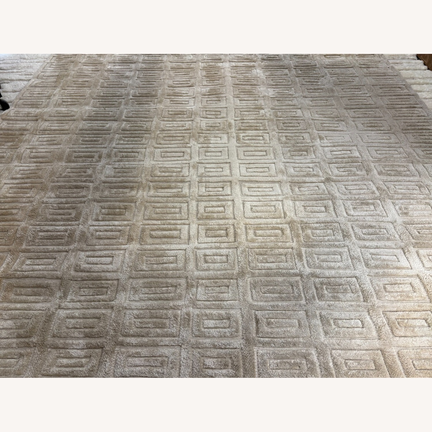 Restoration Hardware Rajouri Silk & Wool Rug – 9' × 12' Sand - image-22