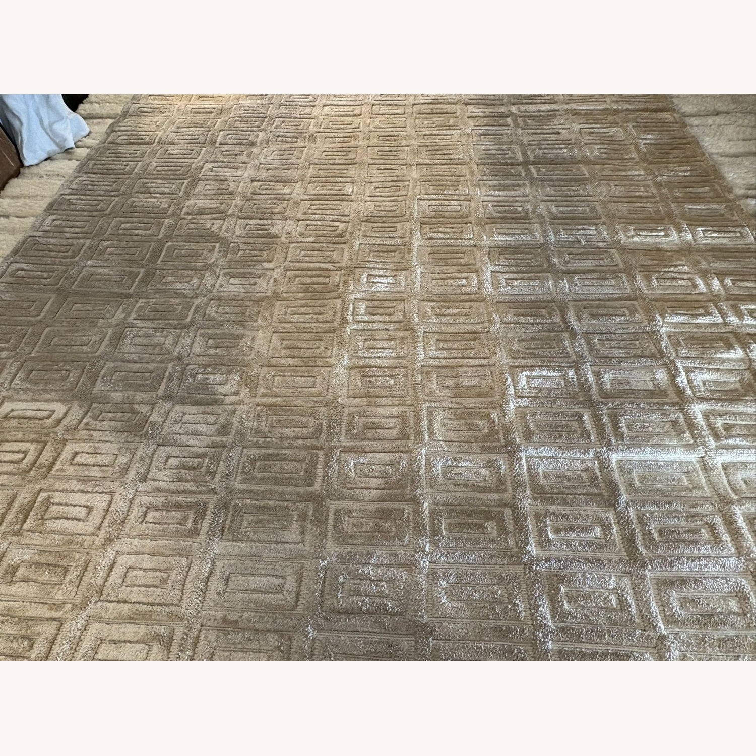 Restoration Hardware Rajouri Silk & Wool Rug – 9' × 12' Sand - image-19