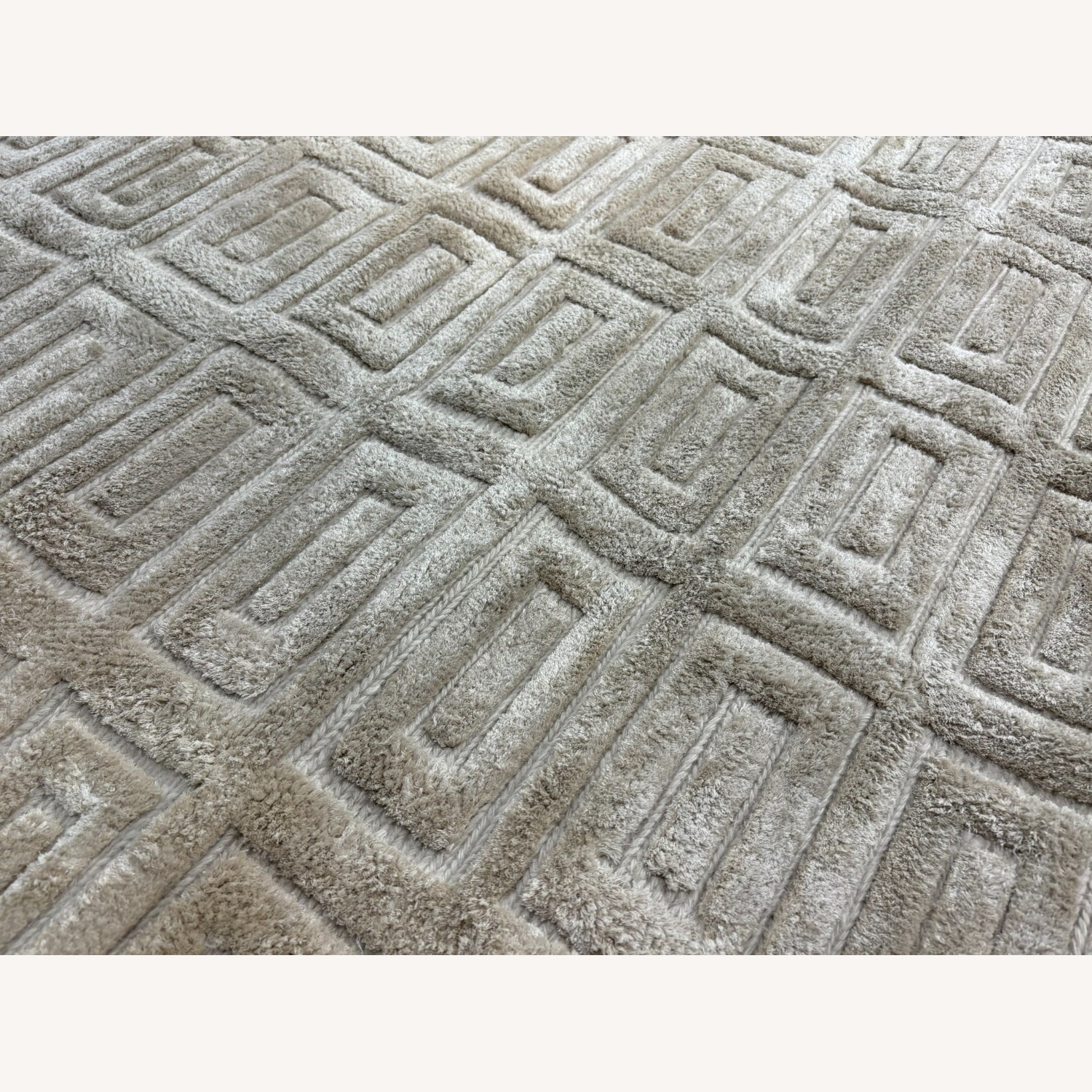 Restoration Hardware Rajouri Silk & Wool Rug – 9' × 12' Sand - image-20