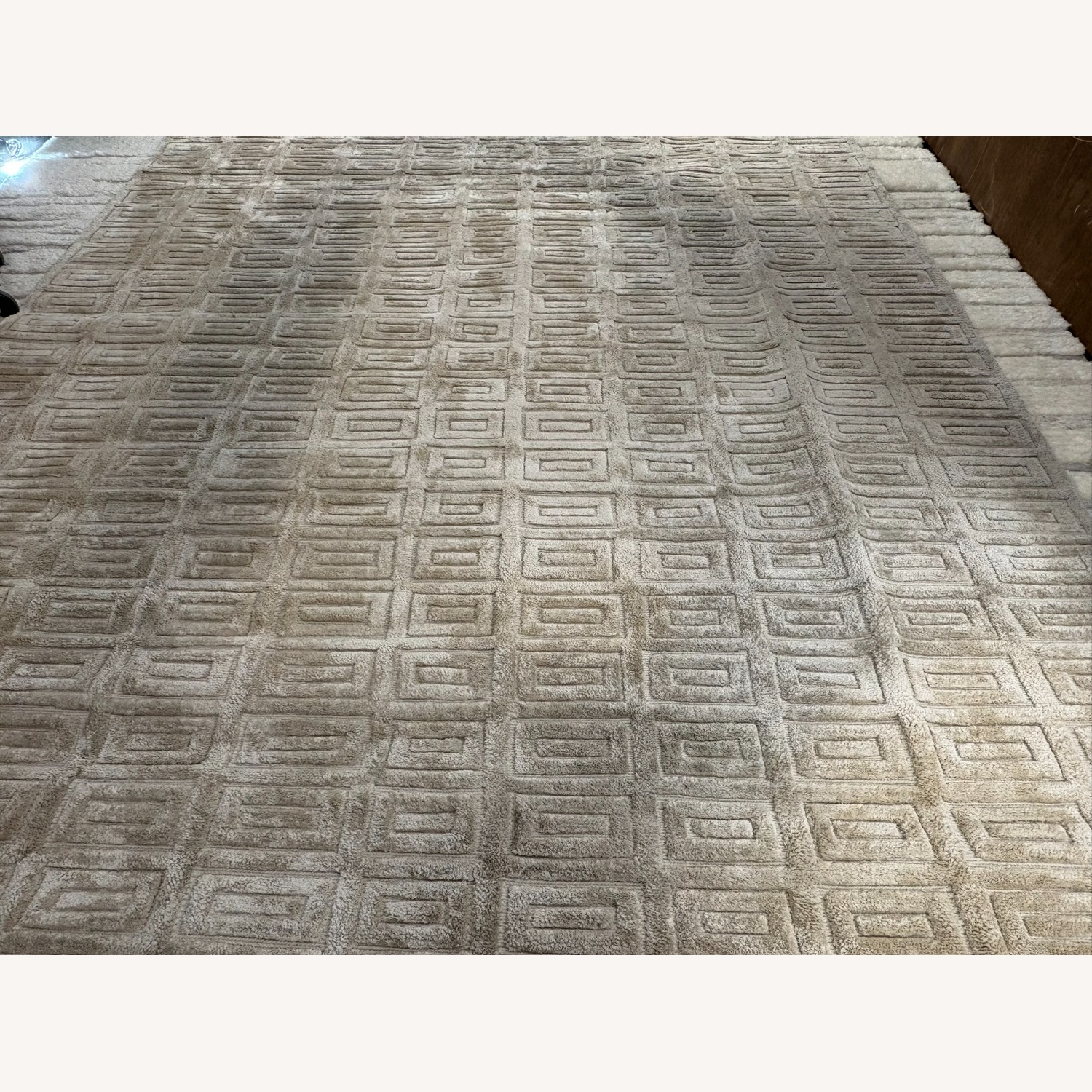 Restoration Hardware Rajouri Silk & Wool Rug – 9' × 12' Sand - image-13