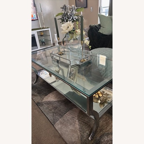 Used Silver Coffee Table for sale on AptDeco