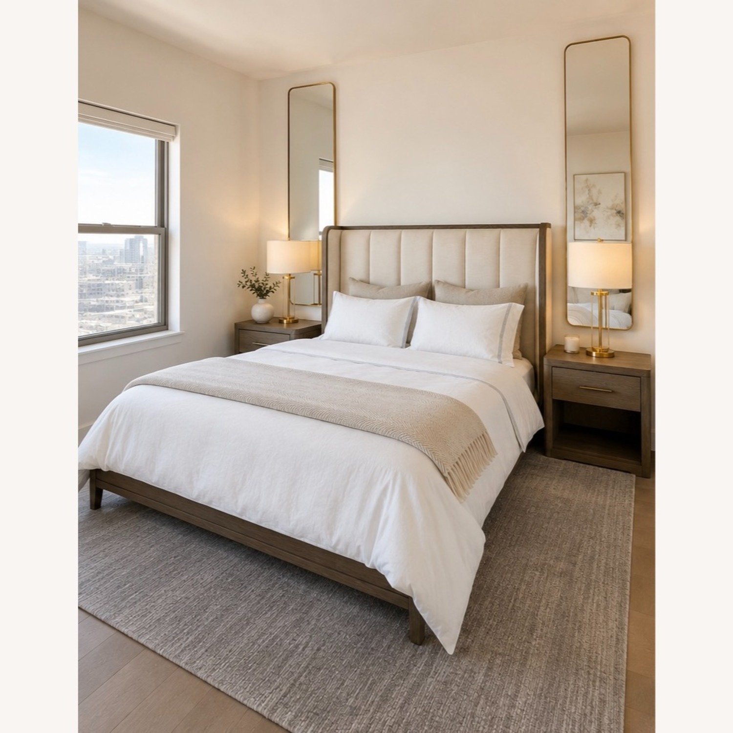 Restoration Hardware Aston Fabric Bed - image-2