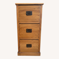 Light Brown Wood Storage Cabinet from China