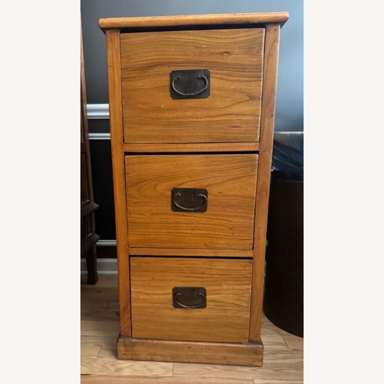 Light Brown Wood Storage Cabinet from China - image-2