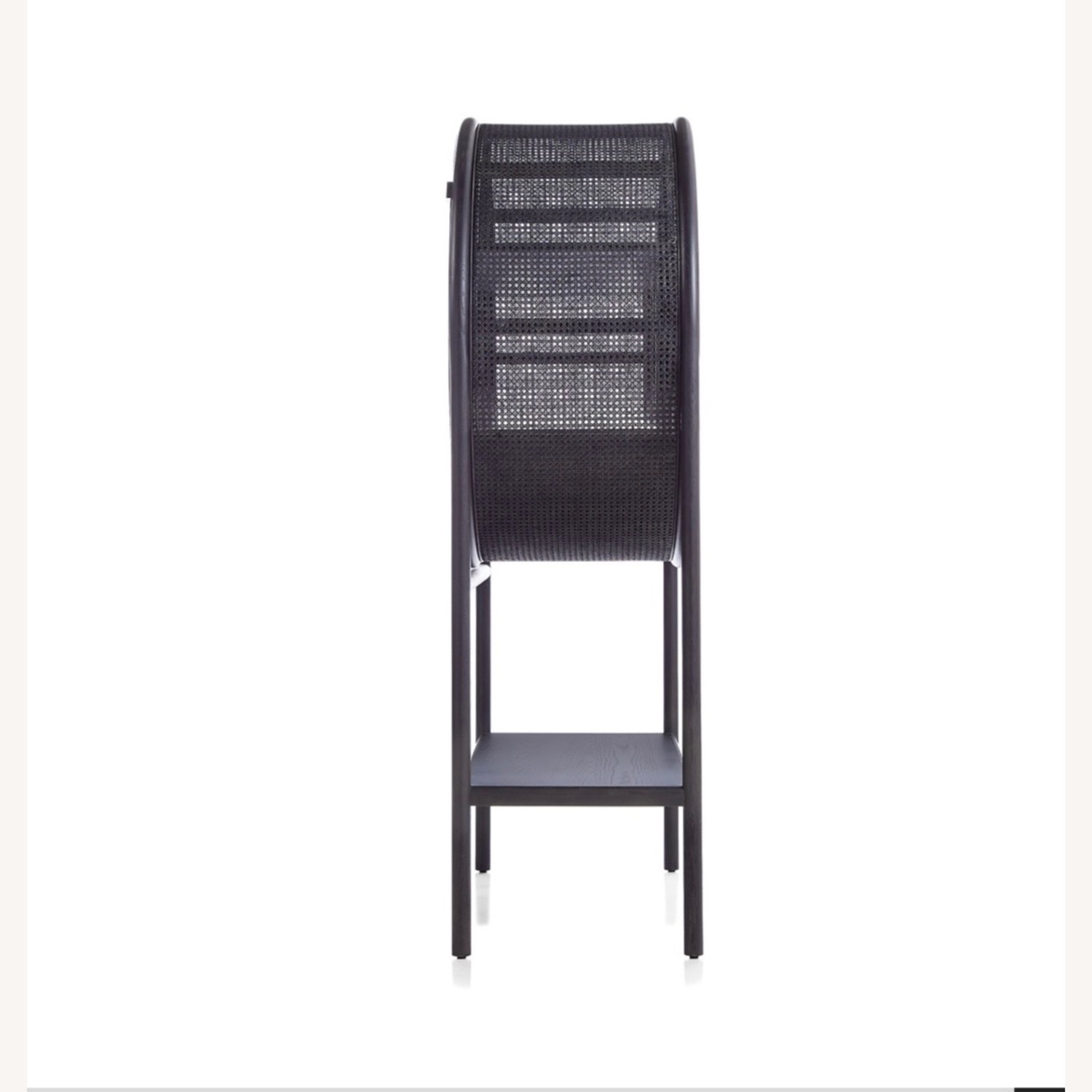 Crate & Barrel West 40" Cane Bar Cabinet - image-3