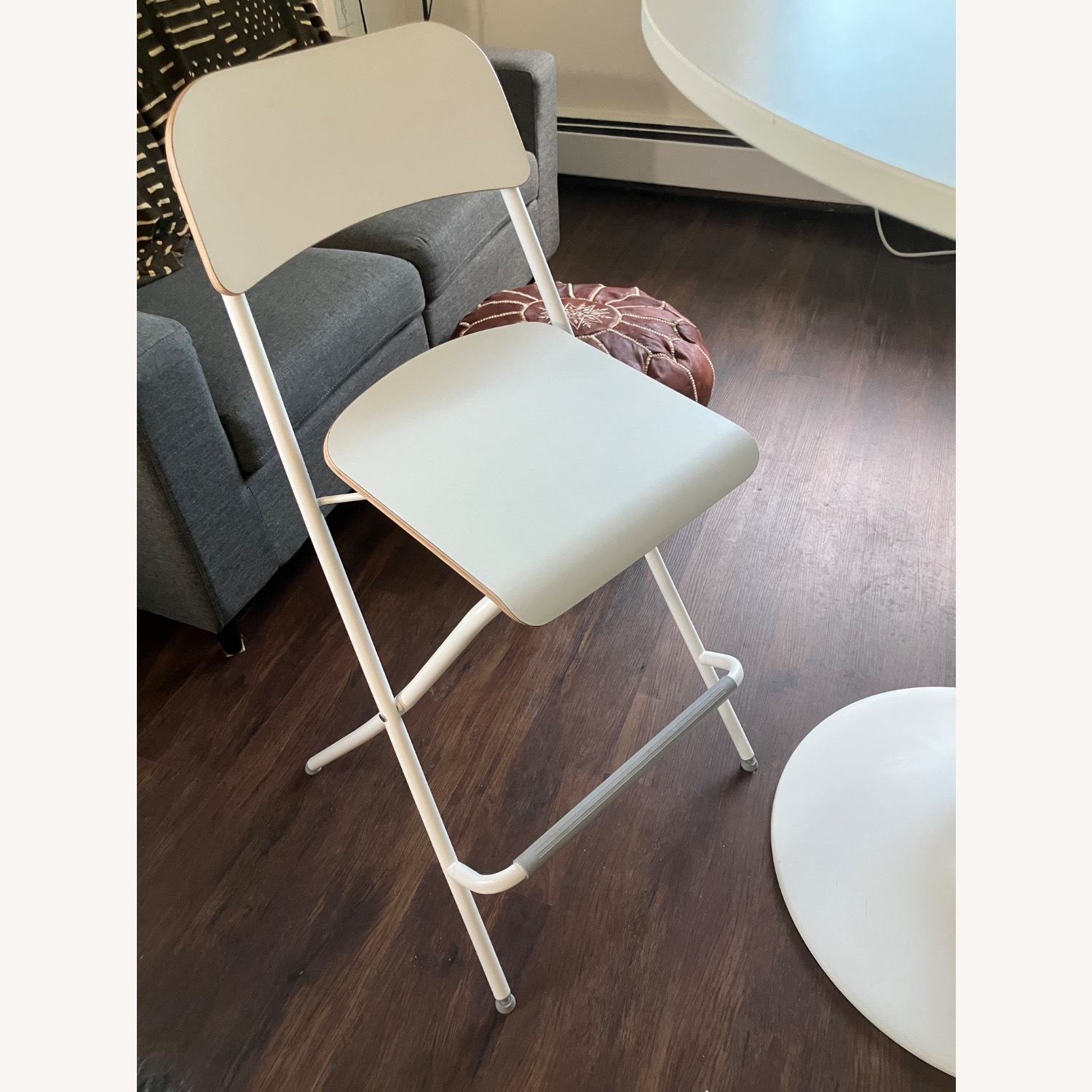 IKEA Franklin White Bar Stools Set - image-3