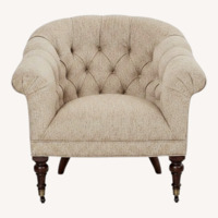 Lee Industries Natural Fabric Accent Chairs