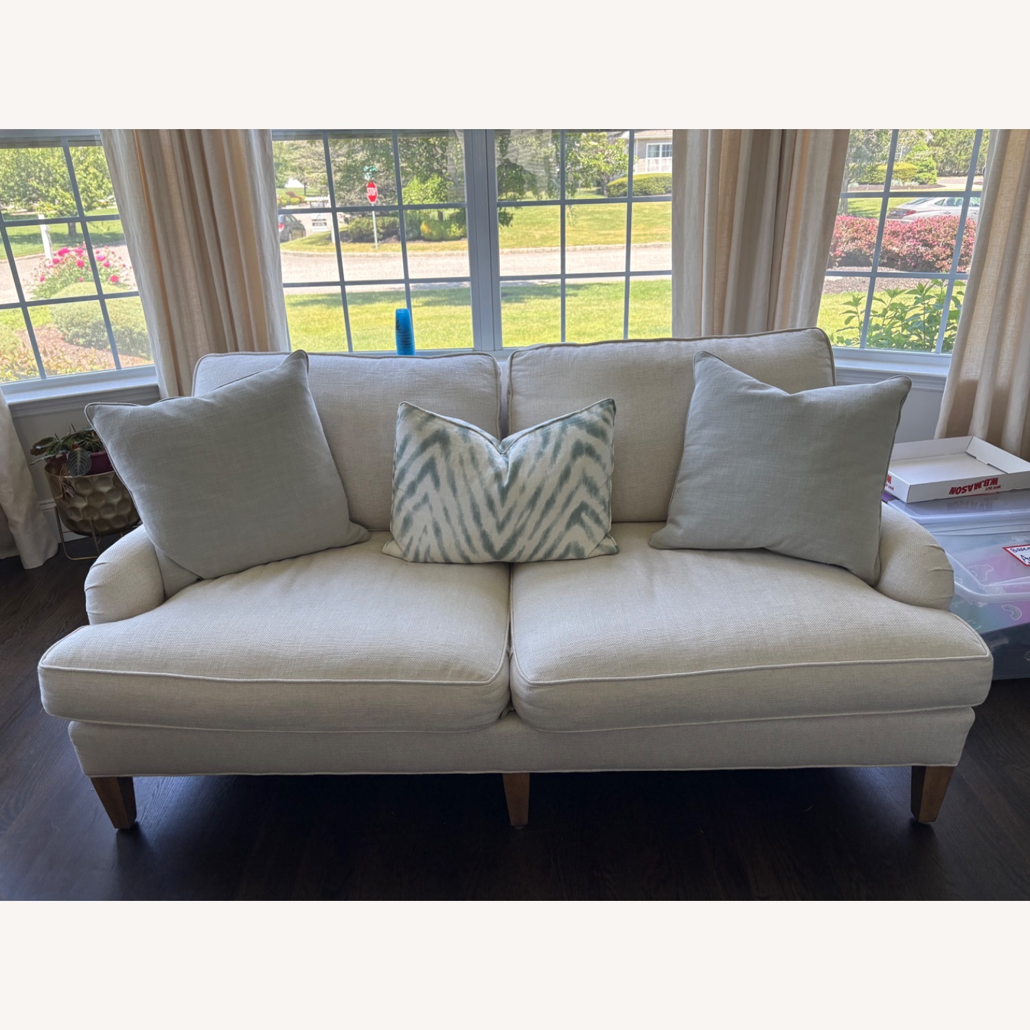 Lee Industries Natural 2 Seater Sofa - image-1
