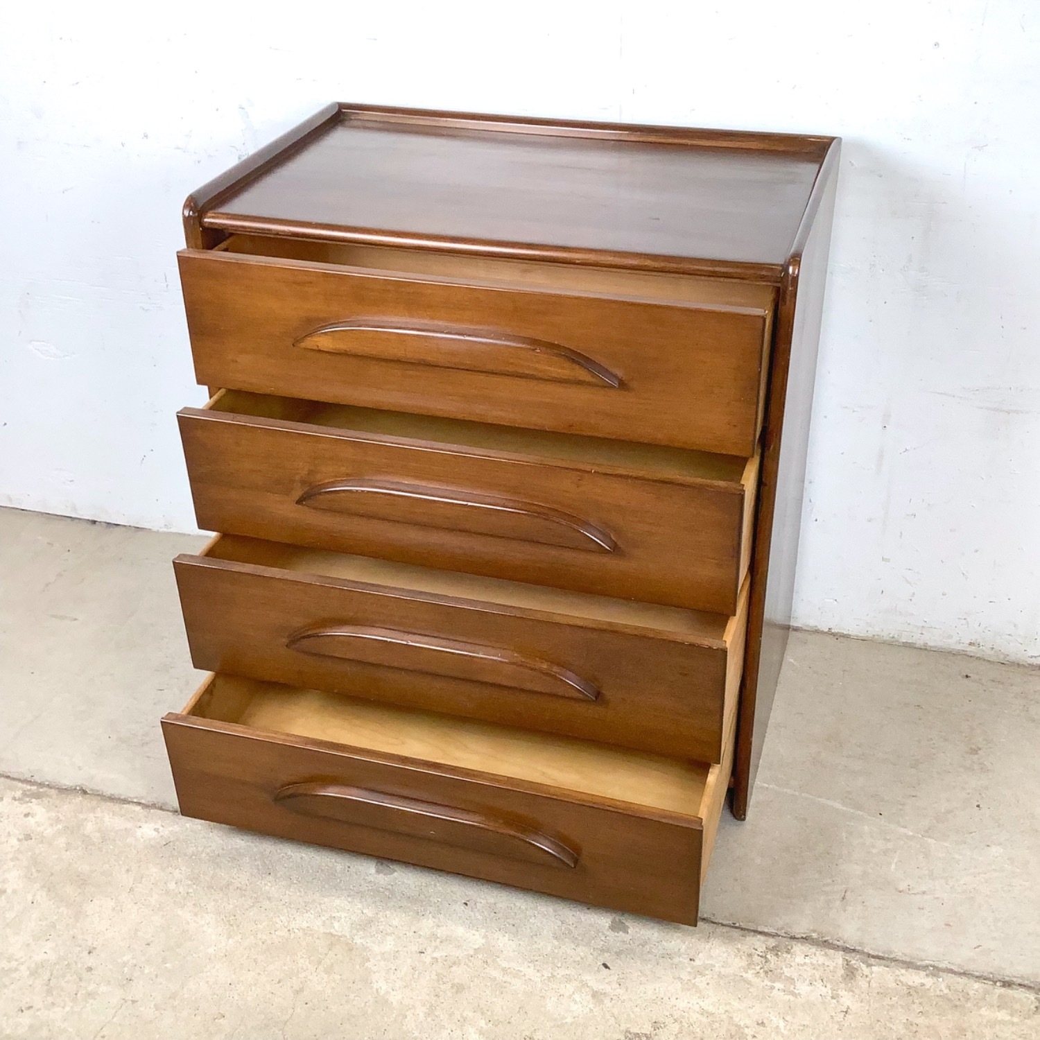 Vintage Templeton Furniture Walnut Dresser - image-3