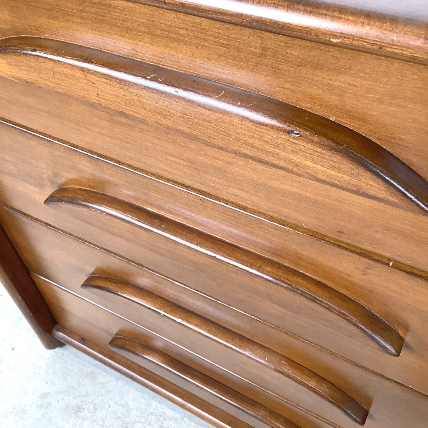 Vintage Templeton Furniture Walnut Dresser - image-8