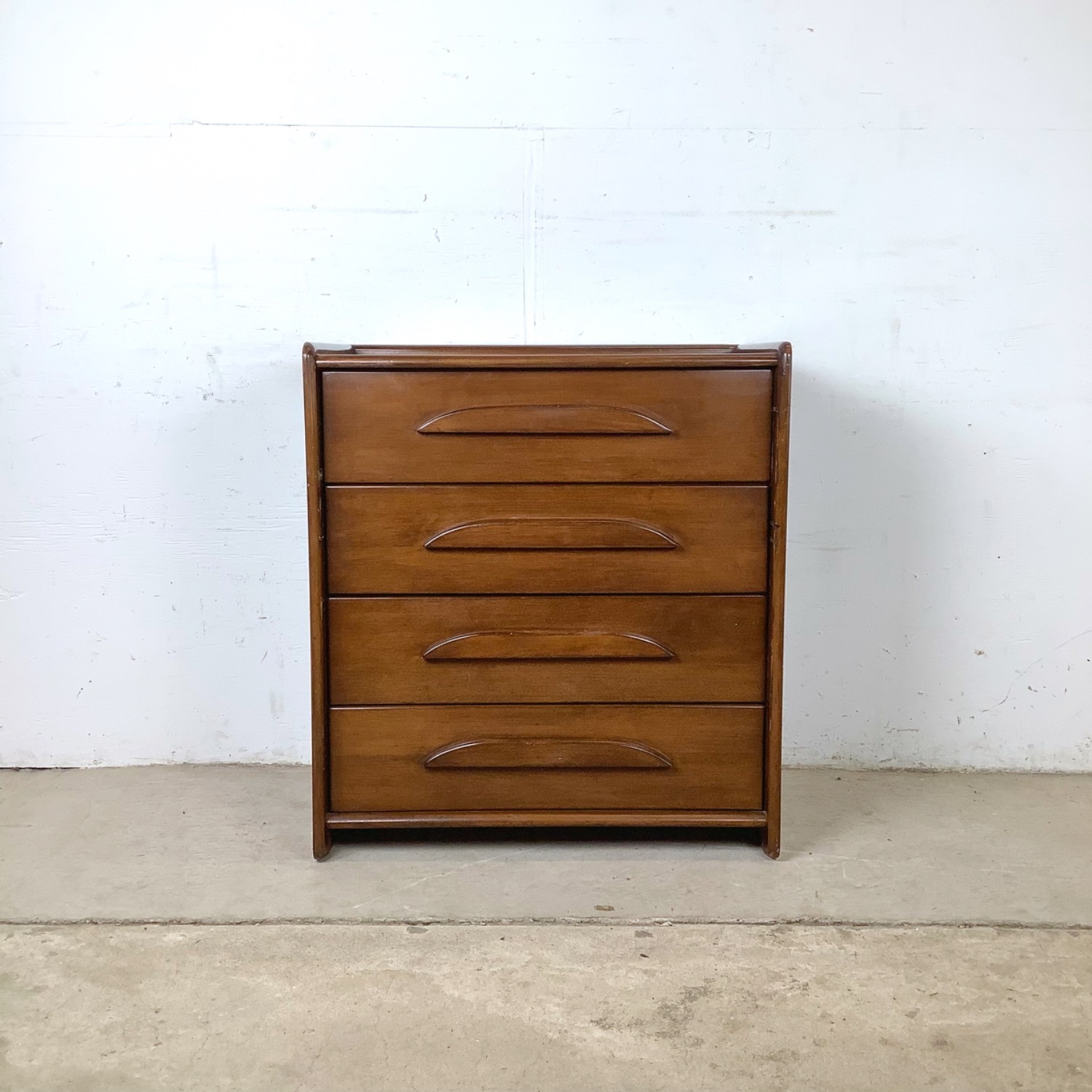 Vintage Templeton Furniture Walnut Dresser - image-1