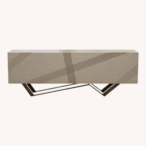 Used Roche Bobois Track Dark Gray Wood Sideboard for sale on AptDeco
