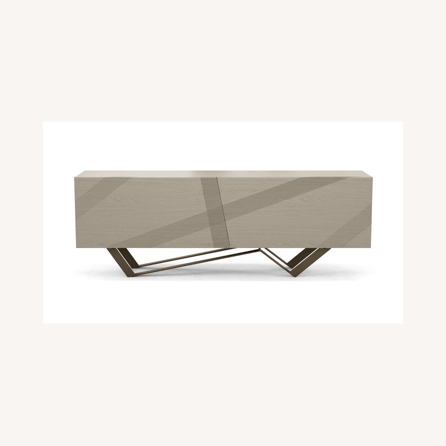 Roche Bobois Track Dark Gray Wood Sideboard - image-9