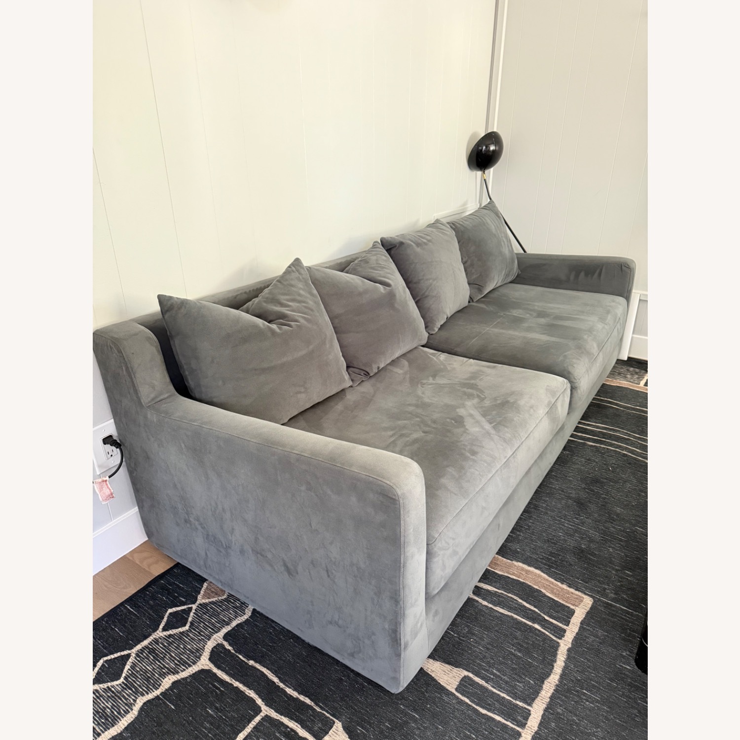 Gus Modern Flipside Light Gray Fabric Sleeper Sofa - image-4