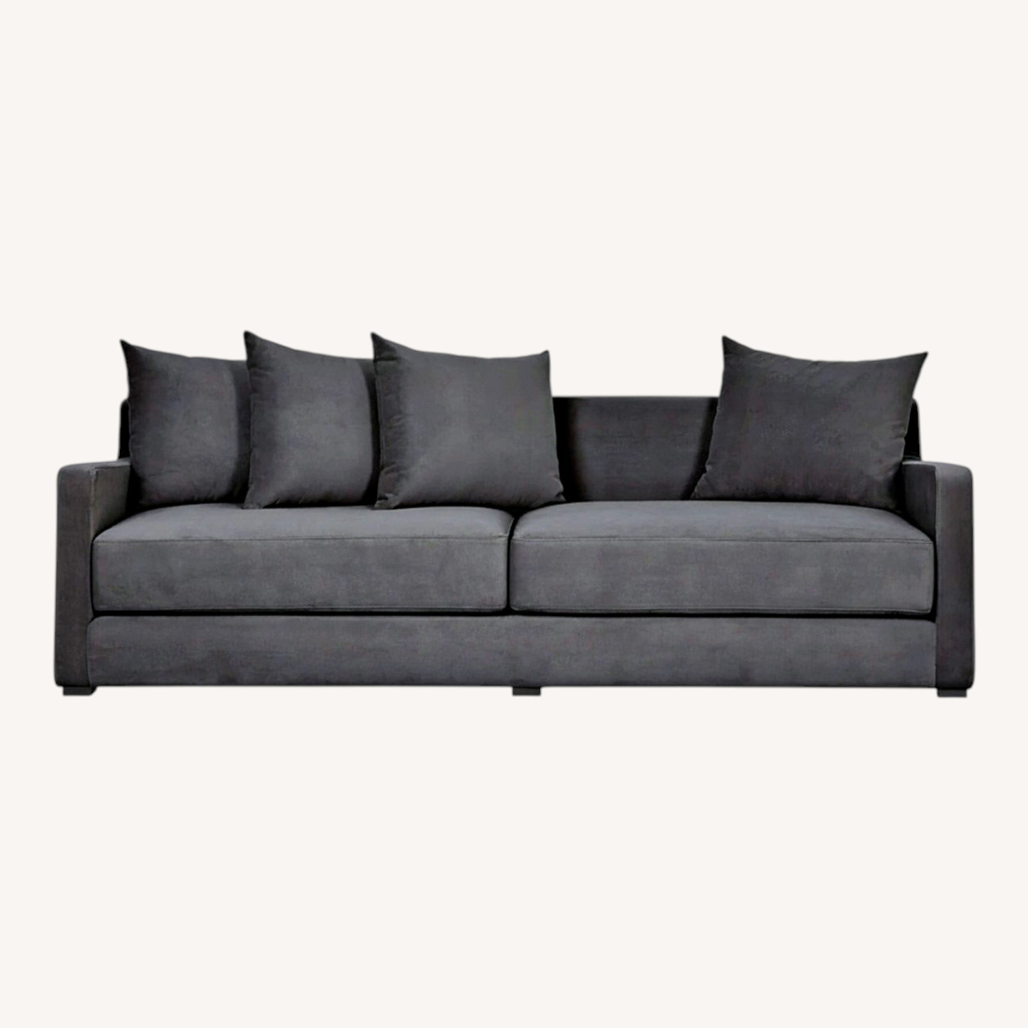 Gus Modern Flipside Light Gray Fabric Sleeper Sofa - image-0