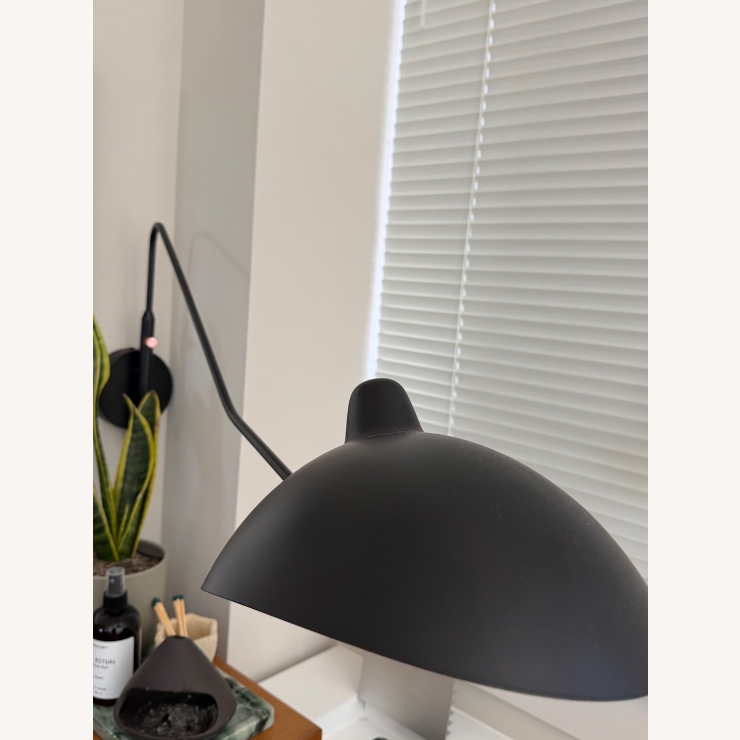 Article Leap Black Stainless Steel Wall Lamp - image-7