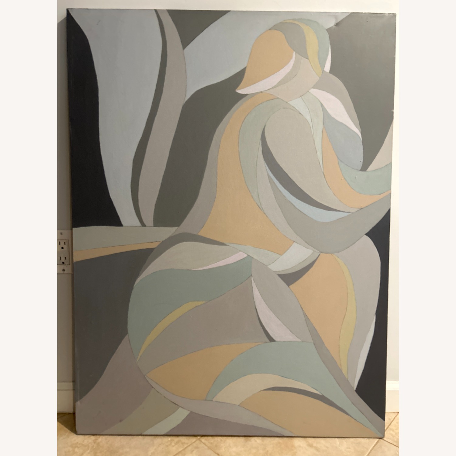 Margaret A. Newmann "AbstractFigurePainting"  - image-1
