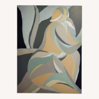 Margaret A. Newmann "AbstractFigurePainting" 