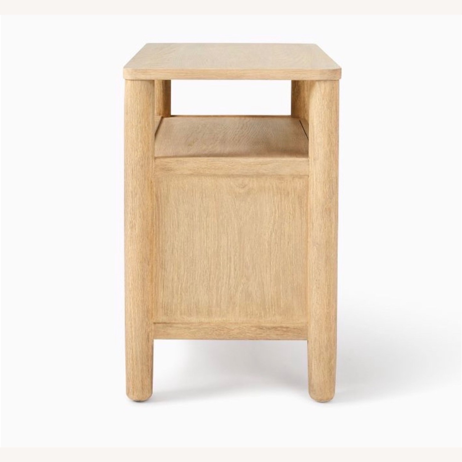 West Elm Hargrove Grand Natural Wood Nightstand - image-2