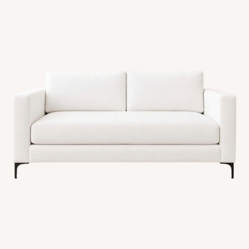 Used Pottery Barn Jake Upholstered Apartment Sofa for sale on AptDeco