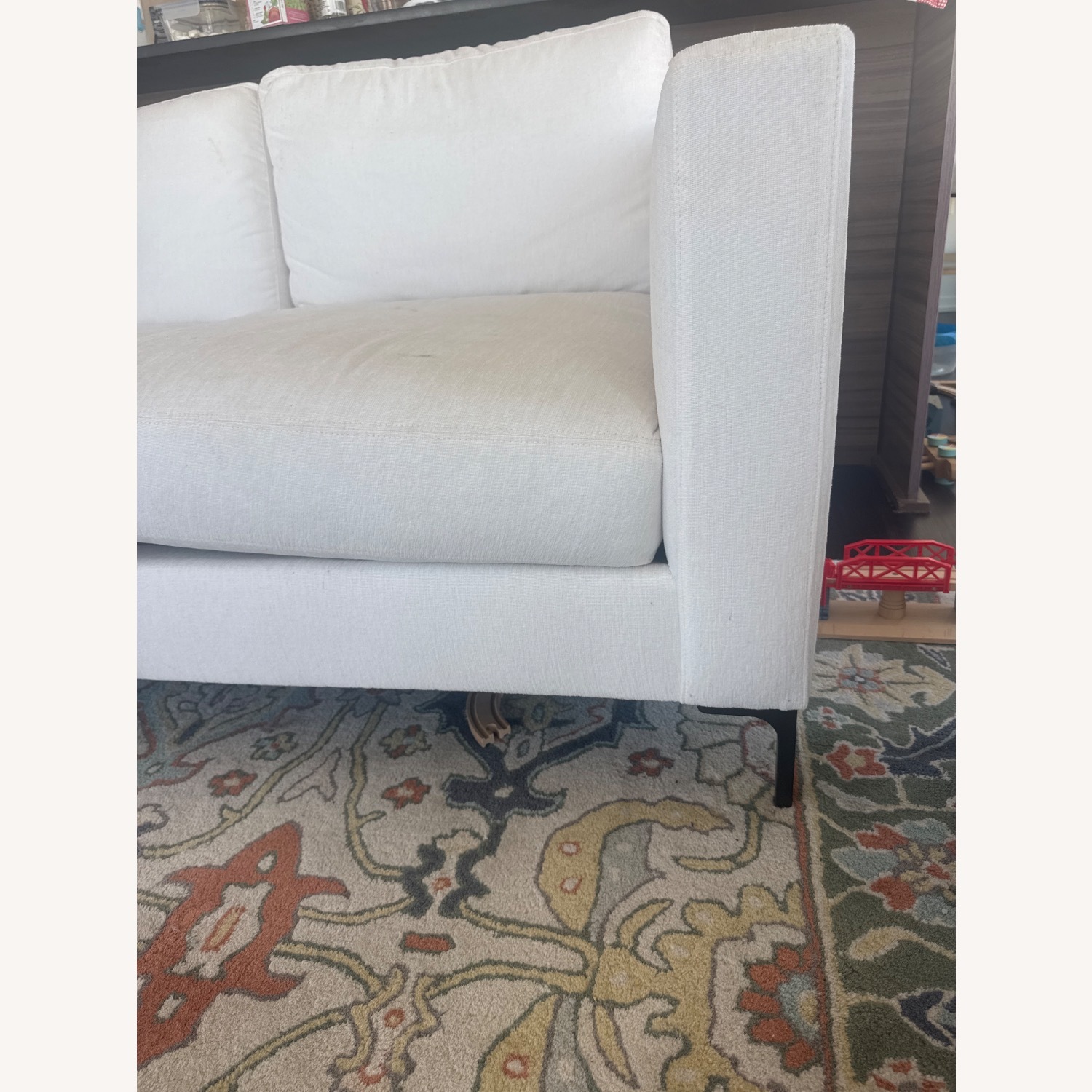 Pottery Barn Jake Upholstered Apartment Sofa - image-3