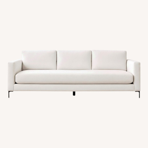 Used Pottery Barn Jake Upholstered Sofa for sale on AptDeco