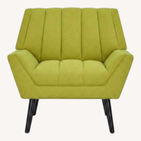 Carson Carrington Green Velvet Armchair