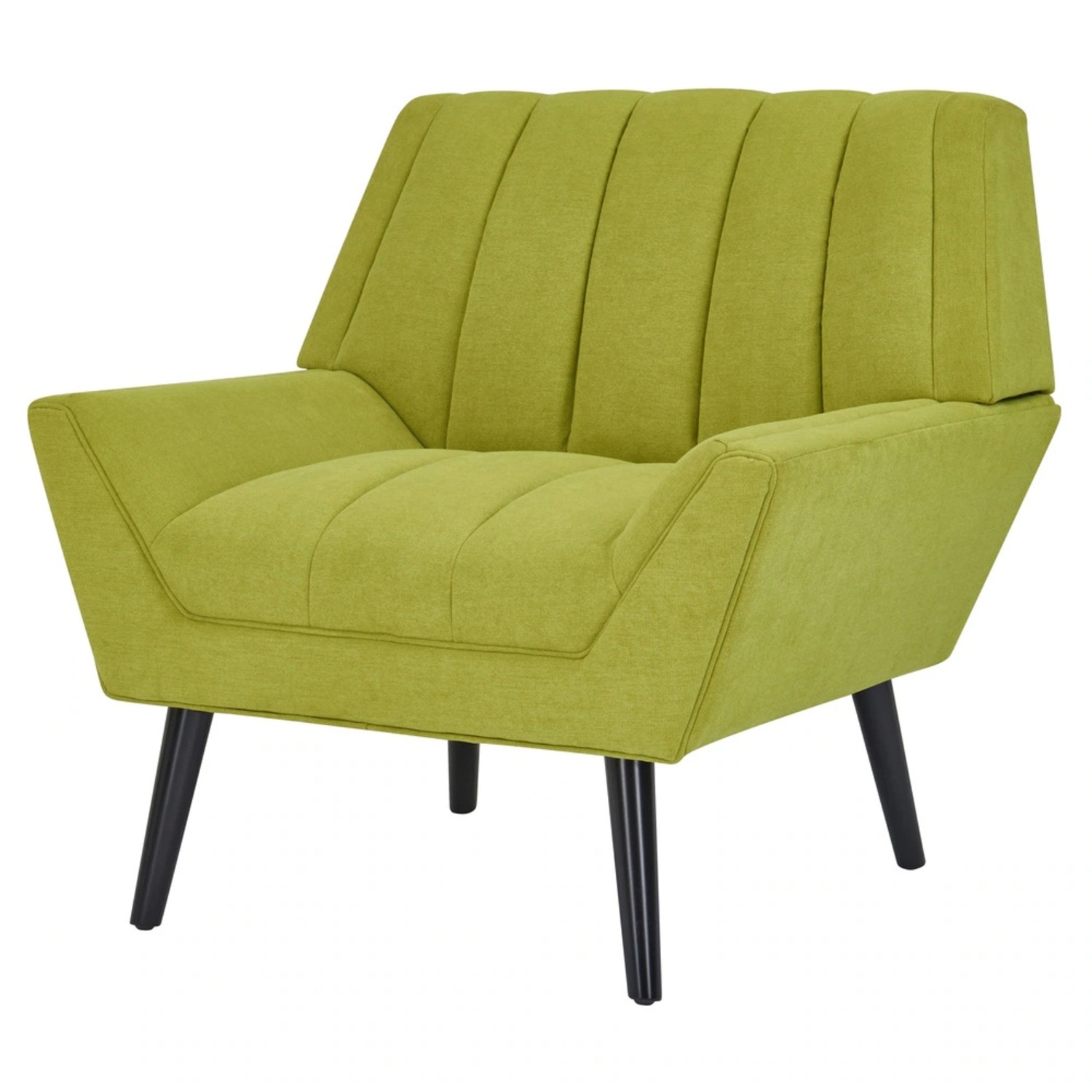 Carson Carrington Green Velvet Armchair - image-4