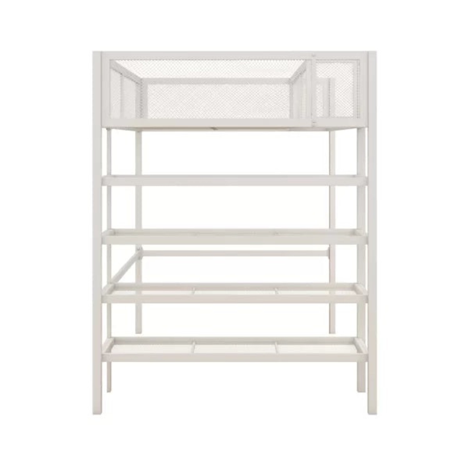 Hileman Twin Loft Bed with Bookcase - image-1