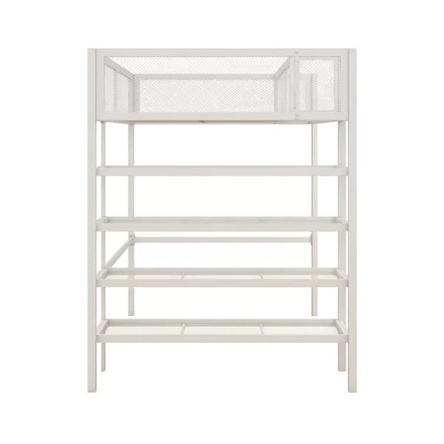 Used Hileman Twin Loft Bed with Bookcase for sale on AptDeco
