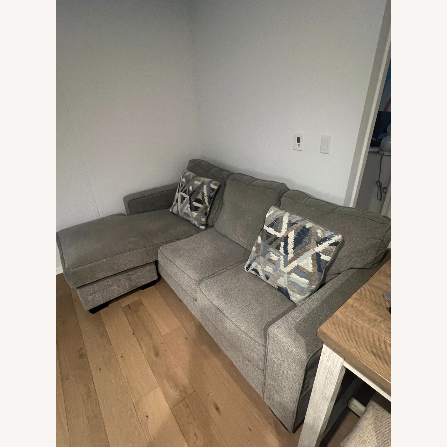 Ashley Furniture Dark Gray 2 Piece Sectional - image-1