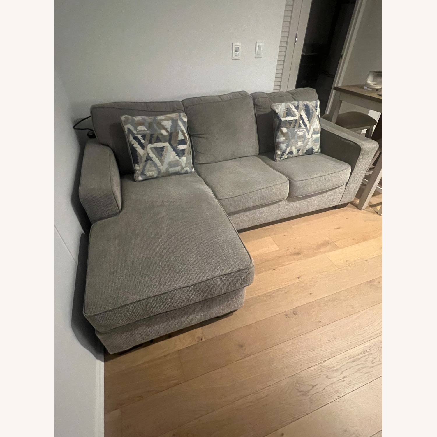Ashley Furniture Dark Gray 2 Piece Sectional - image-2
