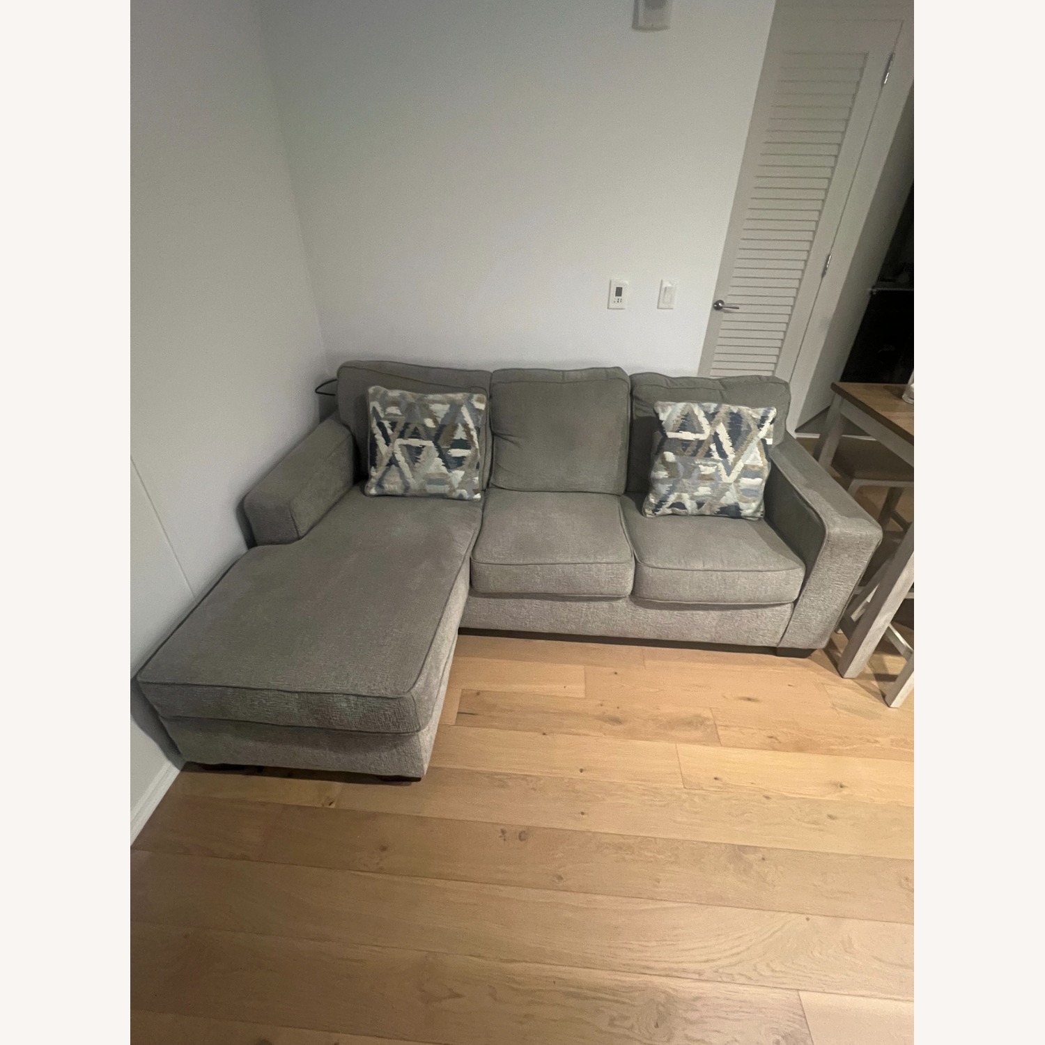 Ashley Furniture Dark Gray 2 Piece Sectional - image-3