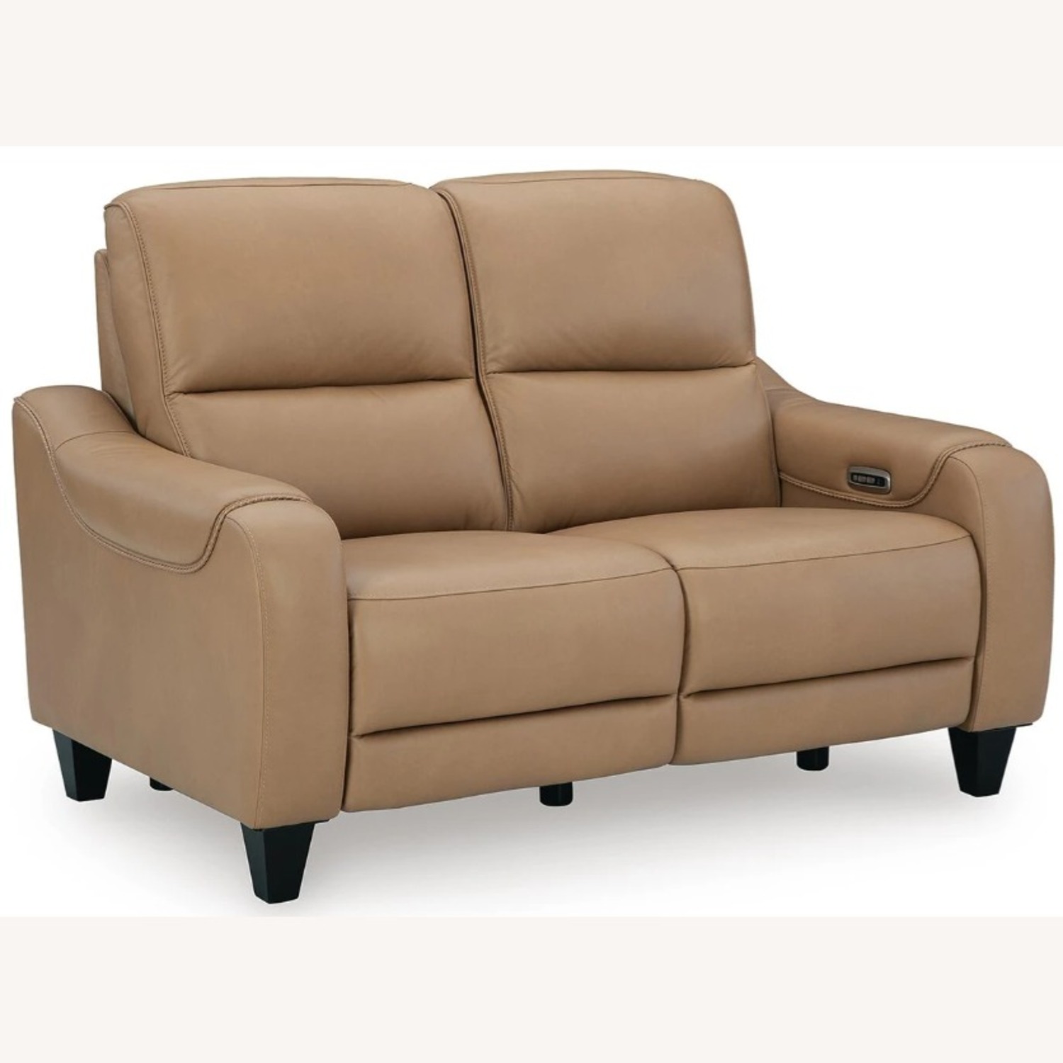 Mosswell Dual Power Leather Reclining Loveseat - image-2