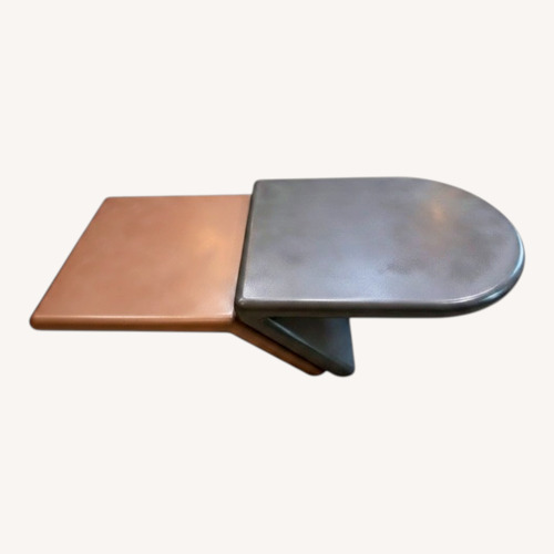 Used Gray Rust Coffee Table   for sale on AptDeco