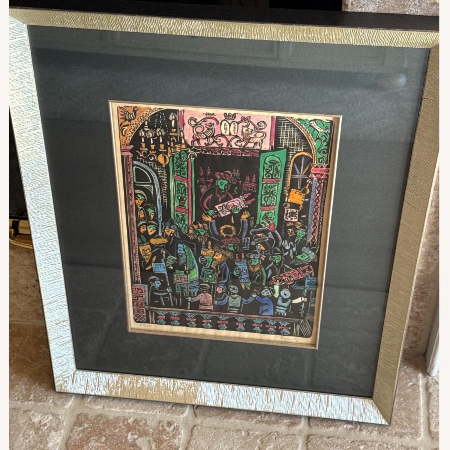 Ilya Schor Signed Limited Edition Judaica Art  - image-4