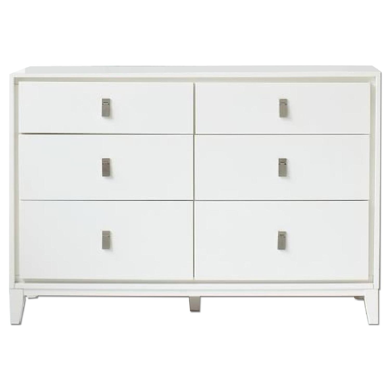 West Elm Niche 6-Drawer Dresser in White - image-4