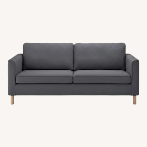 Used IKEA PARUP Light Gray Fabric 3 Seater Sofa for sale on AptDeco