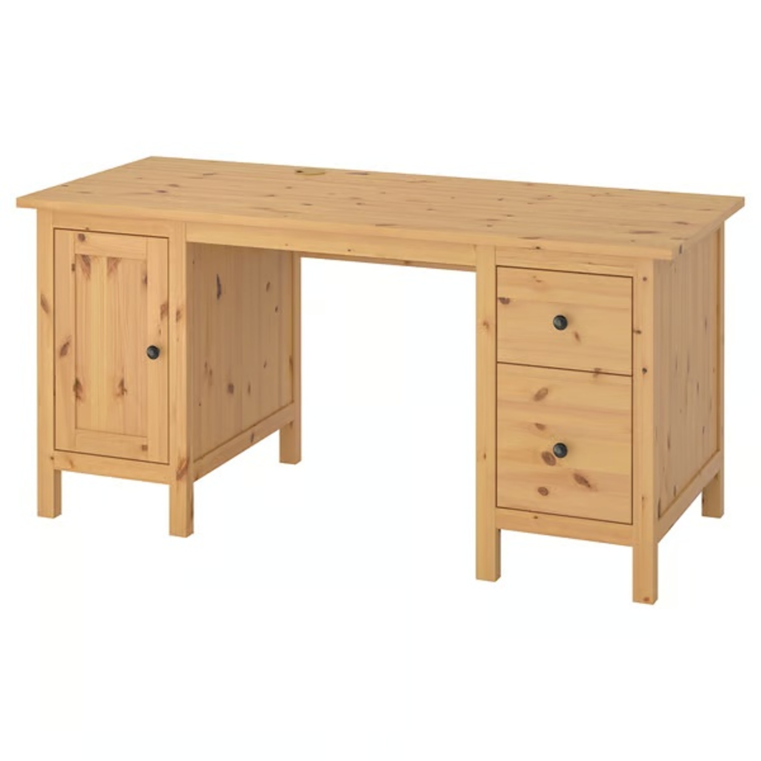 IKEA HEMNES Natural Wood Desk - image-9