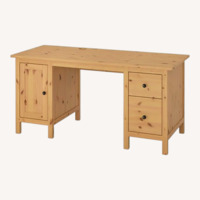 IKEA HEMNES Natural Wood Desk