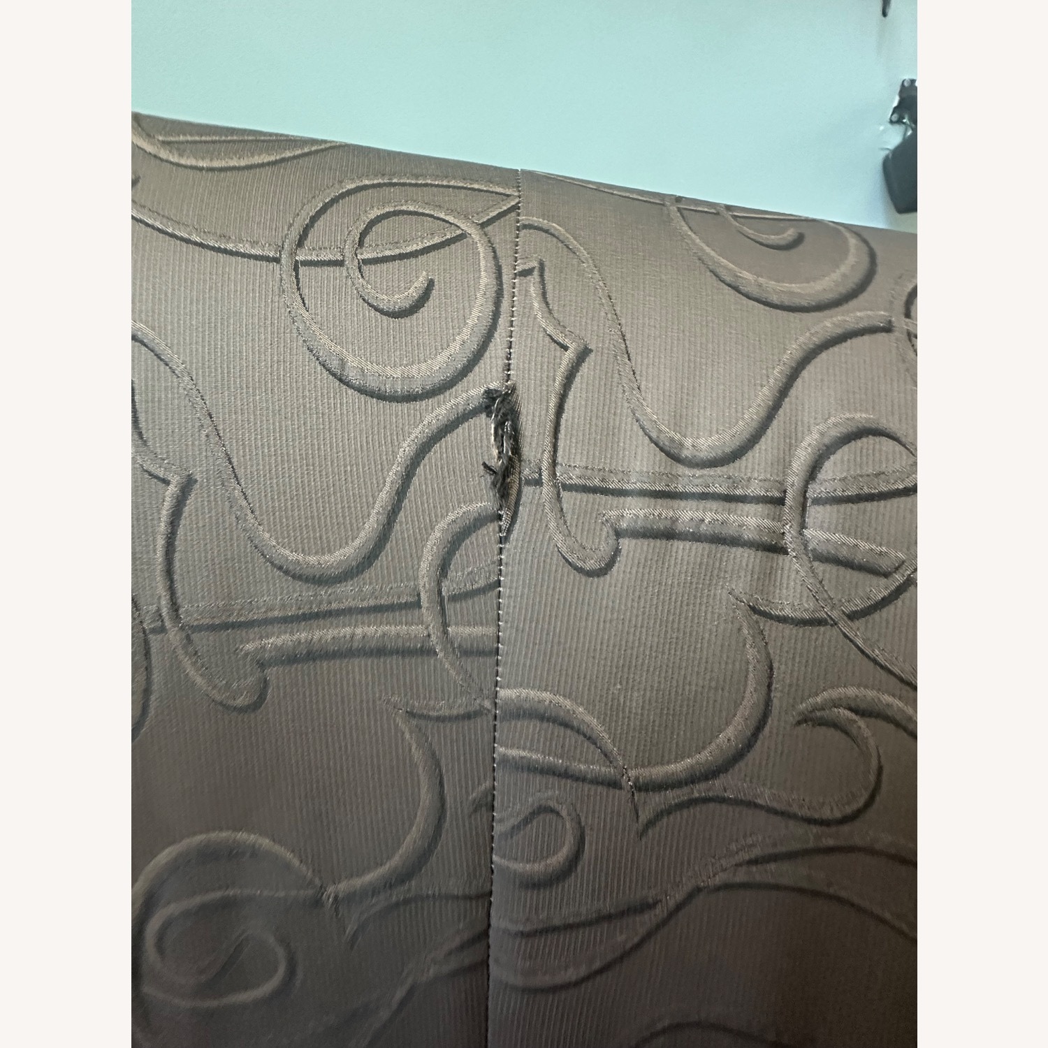 Dark Brown Leather 3+ Seater Sofa - image-4