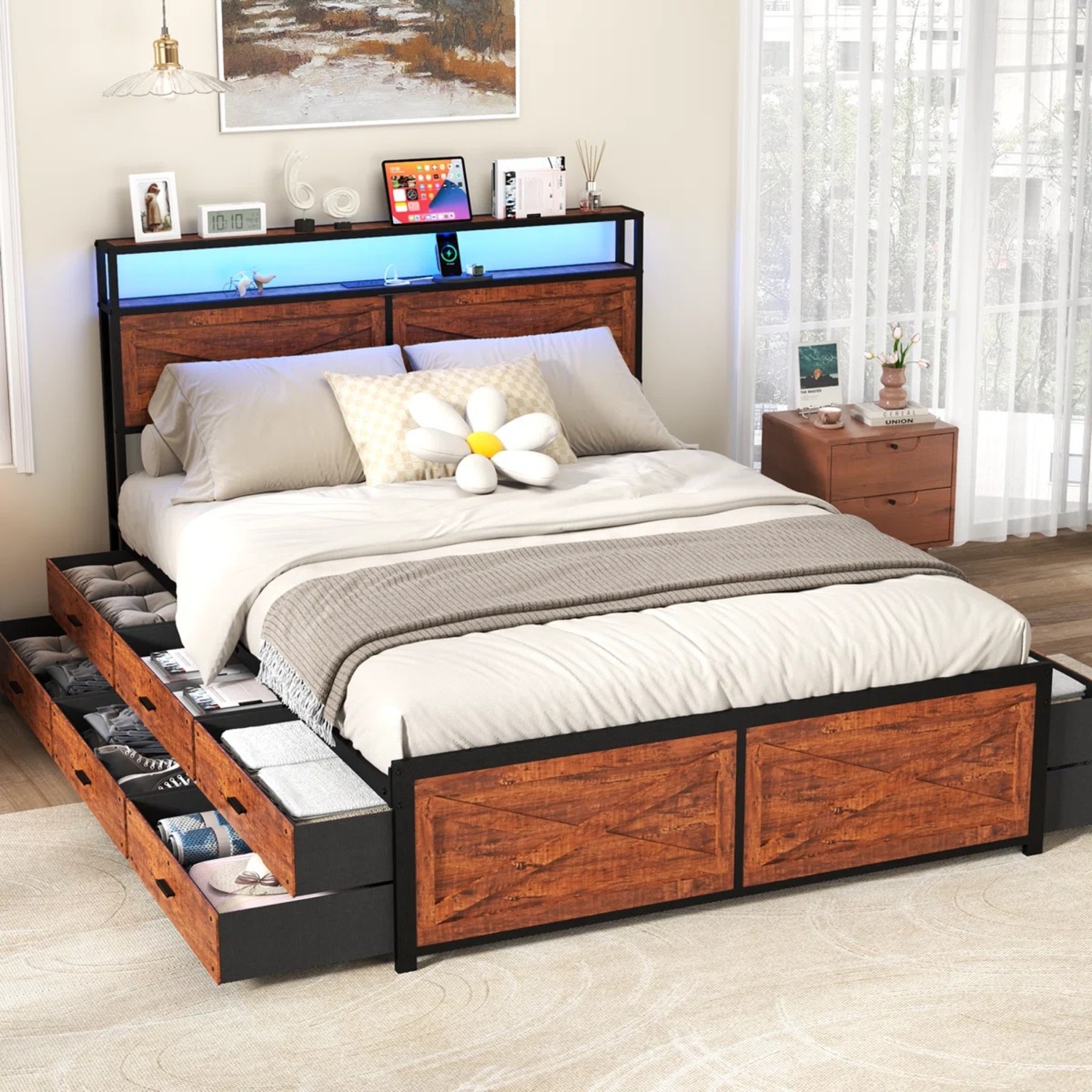 Wayfair Storage Bed - image-4