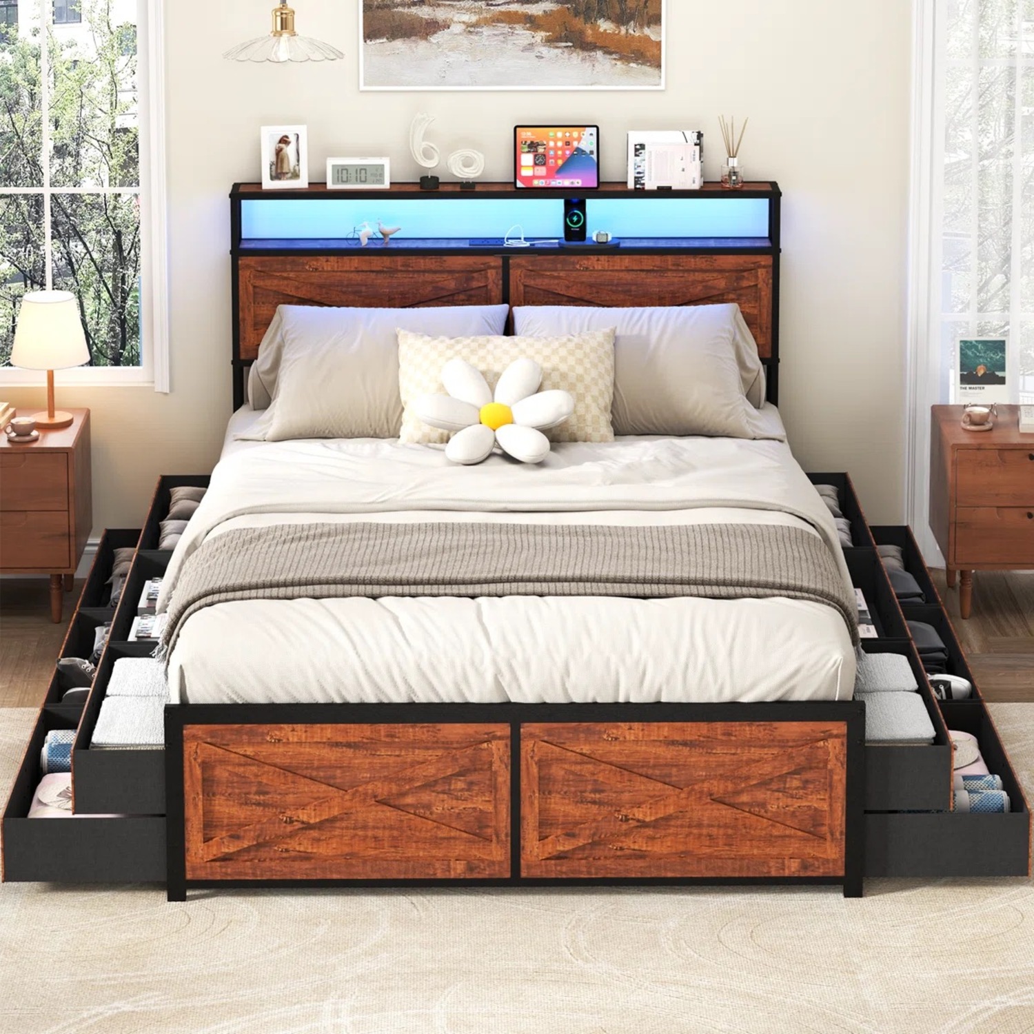 Wayfair Storage Bed - image-3