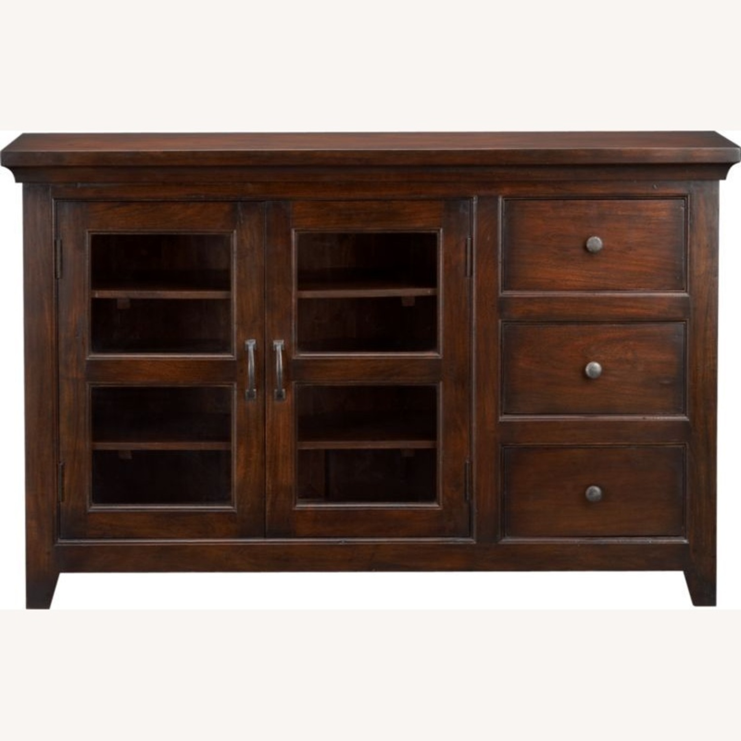 Crate & Barrel Kavari 57" Media-Storage Console - image-8