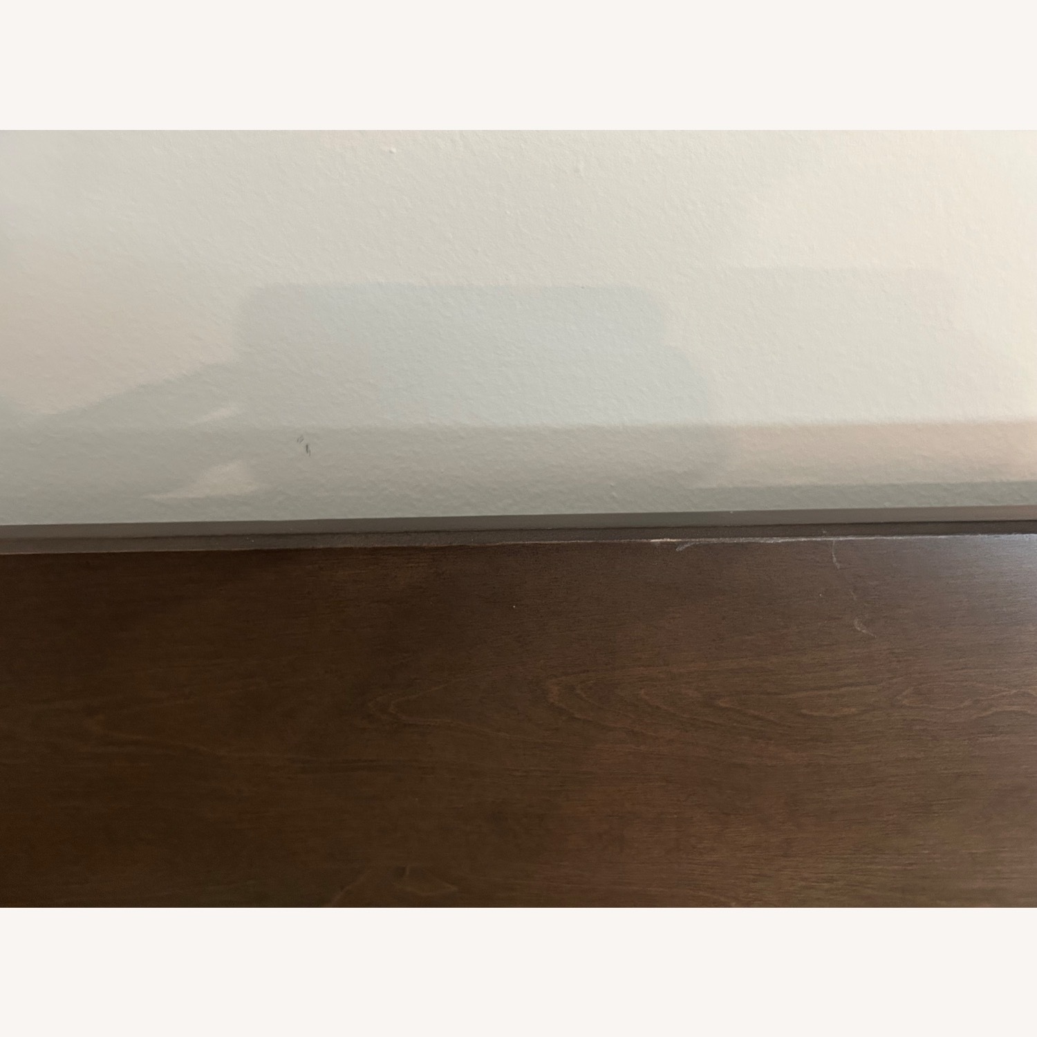 Pottery Barn Teen Quinn Dark Brown Wood Queen Bed - image-5