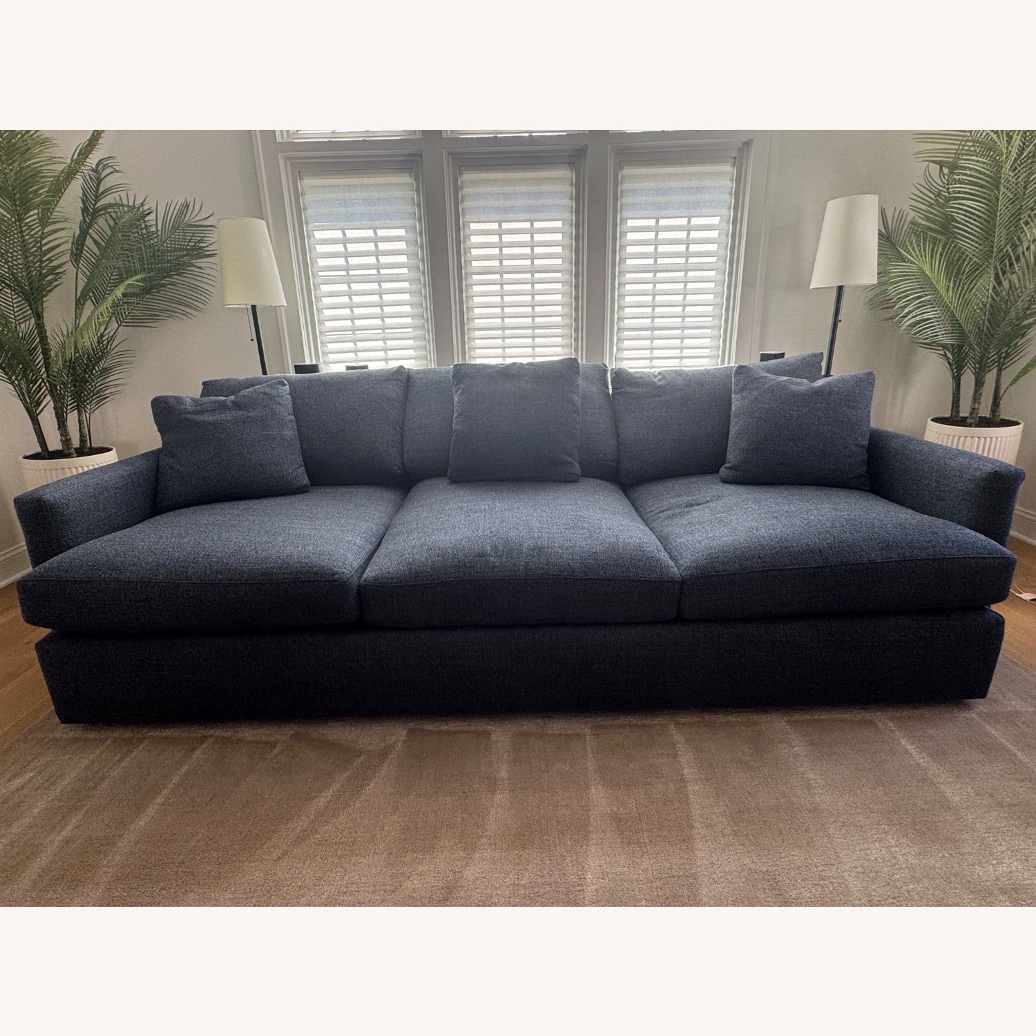 Crate & Barrel Lounge Deep 105" Grande Sofa - image-1