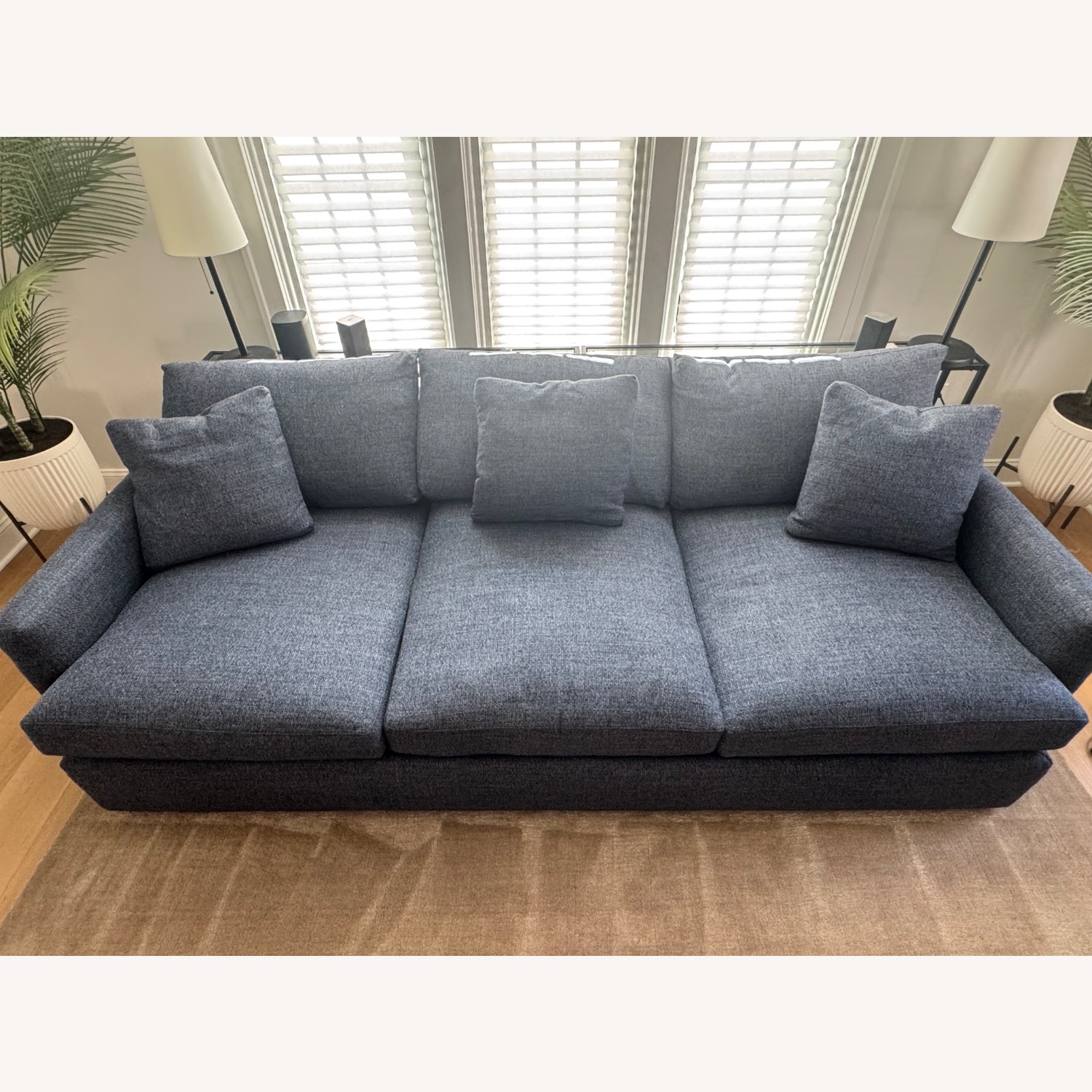 Crate & Barrel Lounge Deep 105" Grande Sofa - image-2